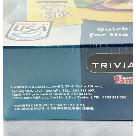 Trivial Pursuit Family Edition Board Game Trivia Quick Play Version 2013 Hasbro - Picture 3 of 11